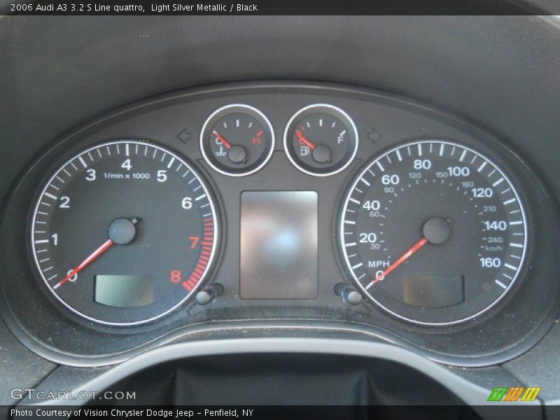  2006 A3 3.2 S Line quattro 3.2 S Line quattro Gauges