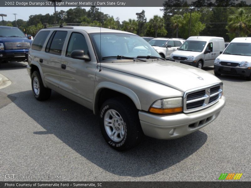 Light Pewter Metallic / Dark Slate Gray 2002 Dodge Durango SLT