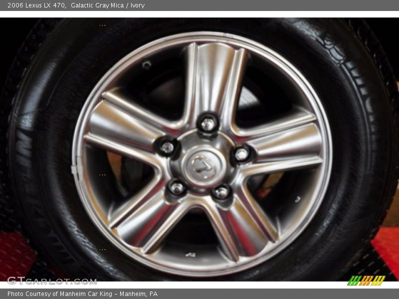 Galactic Gray Mica / Ivory 2006 Lexus LX 470