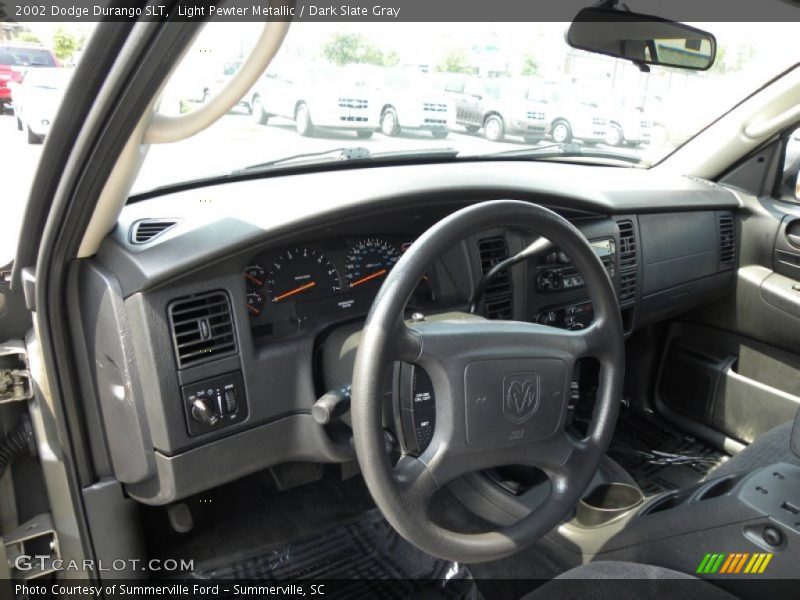 Light Pewter Metallic / Dark Slate Gray 2002 Dodge Durango SLT
