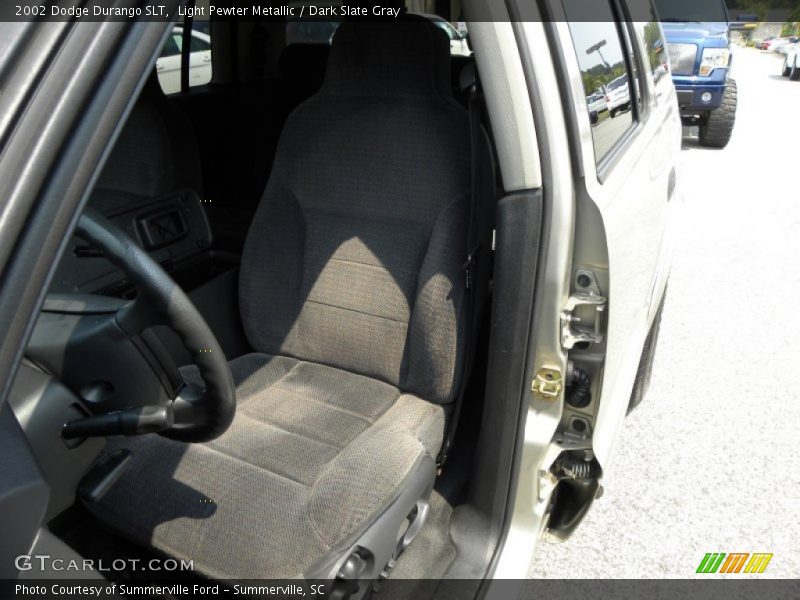 Light Pewter Metallic / Dark Slate Gray 2002 Dodge Durango SLT