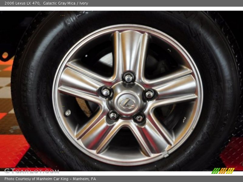 Galactic Gray Mica / Ivory 2006 Lexus LX 470