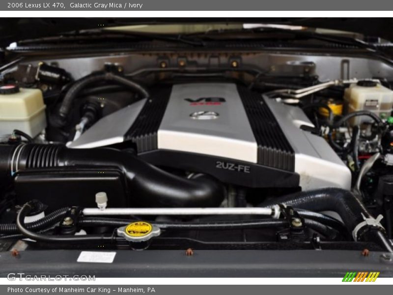 Galactic Gray Mica / Ivory 2006 Lexus LX 470
