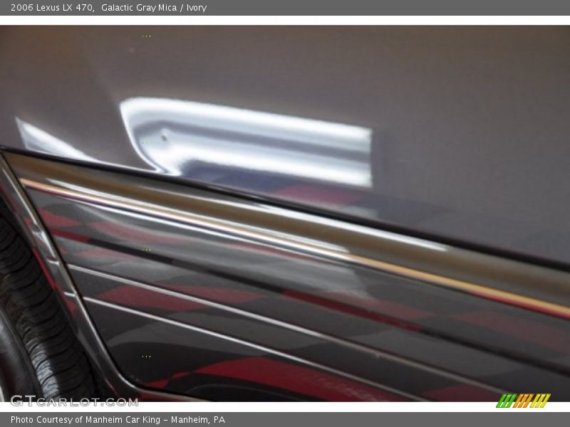 Galactic Gray Mica / Ivory 2006 Lexus LX 470