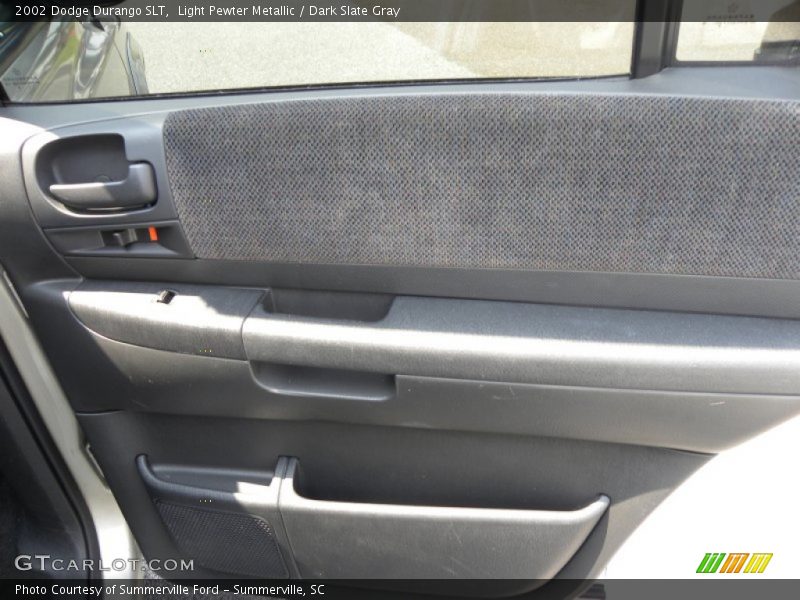 Light Pewter Metallic / Dark Slate Gray 2002 Dodge Durango SLT