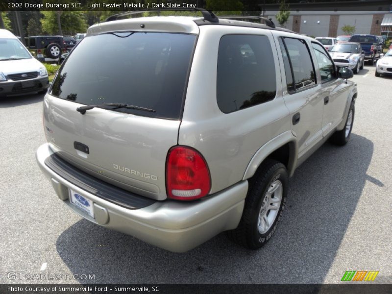 Light Pewter Metallic / Dark Slate Gray 2002 Dodge Durango SLT