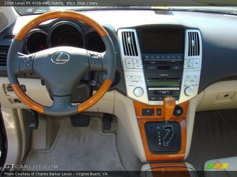 Black Onyx / Ivory 2008 Lexus RX 400h AWD Hybrid