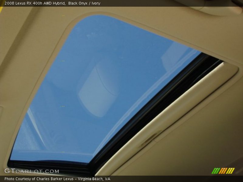 Black Onyx / Ivory 2008 Lexus RX 400h AWD Hybrid