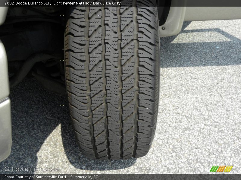 Light Pewter Metallic / Dark Slate Gray 2002 Dodge Durango SLT