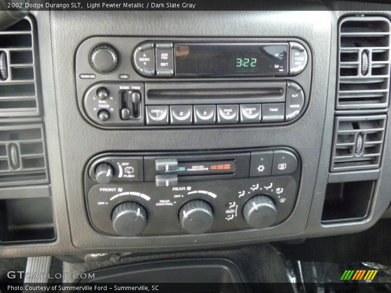 Controls of 2002 Durango SLT