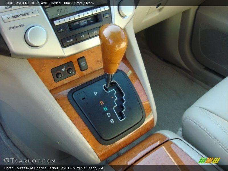 Black Onyx / Ivory 2008 Lexus RX 400h AWD Hybrid