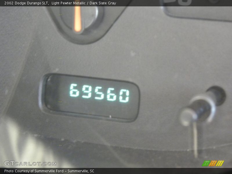 Light Pewter Metallic / Dark Slate Gray 2002 Dodge Durango SLT
