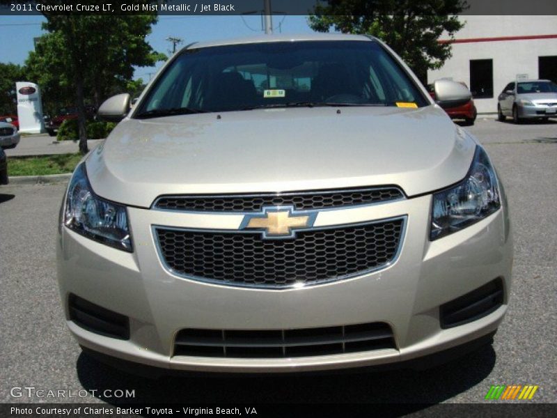 Gold Mist Metallic / Jet Black 2011 Chevrolet Cruze LT