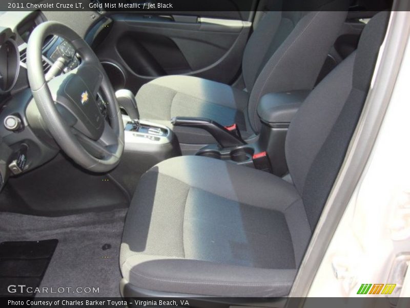 Gold Mist Metallic / Jet Black 2011 Chevrolet Cruze LT