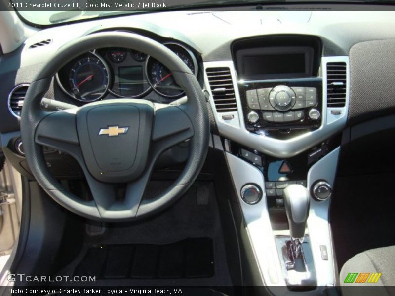 Gold Mist Metallic / Jet Black 2011 Chevrolet Cruze LT