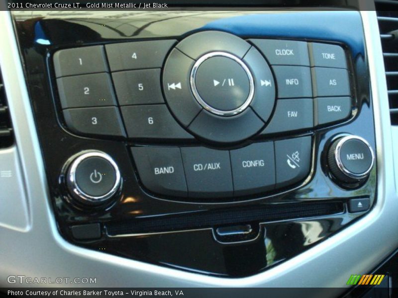Gold Mist Metallic / Jet Black 2011 Chevrolet Cruze LT