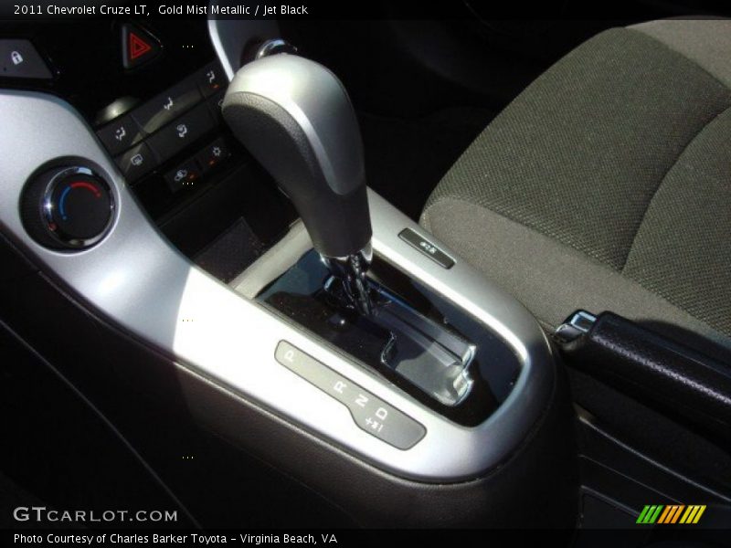 Gold Mist Metallic / Jet Black 2011 Chevrolet Cruze LT