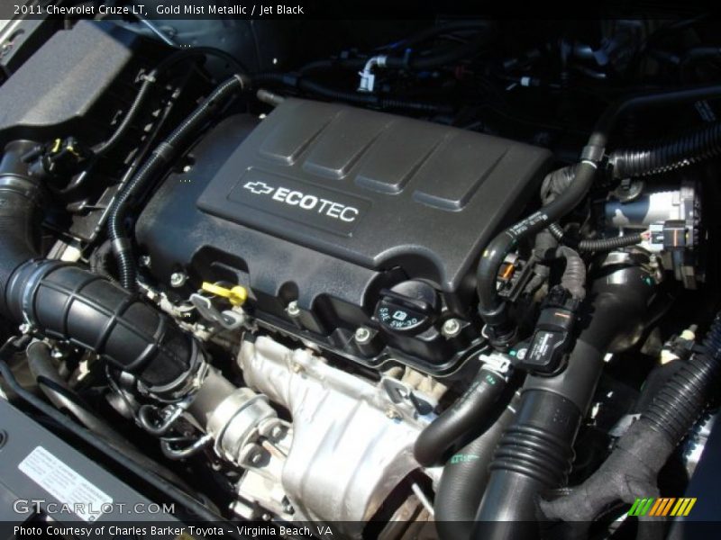 Gold Mist Metallic / Jet Black 2011 Chevrolet Cruze LT
