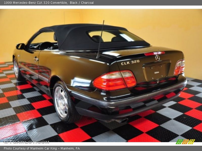 Black / Charcoal 1999 Mercedes-Benz CLK 320 Convertible