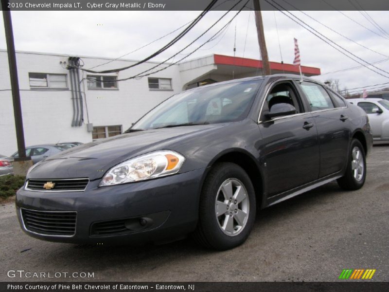 Cyber Gray Metallic / Ebony 2010 Chevrolet Impala LT