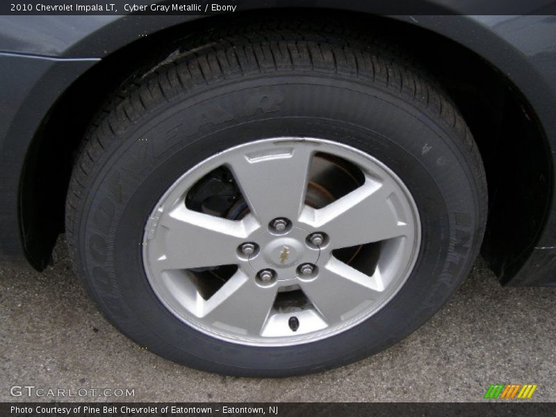 Cyber Gray Metallic / Ebony 2010 Chevrolet Impala LT