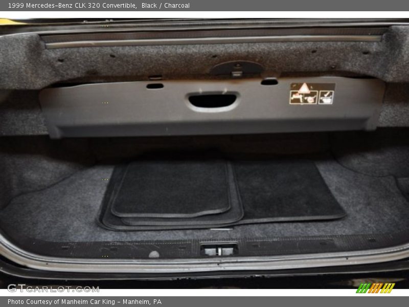 Black / Charcoal 1999 Mercedes-Benz CLK 320 Convertible
