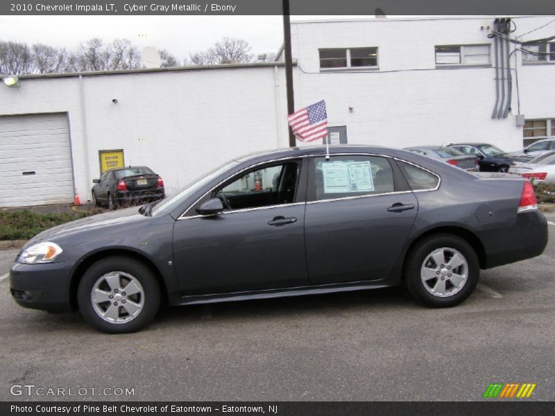 Cyber Gray Metallic / Ebony 2010 Chevrolet Impala LT