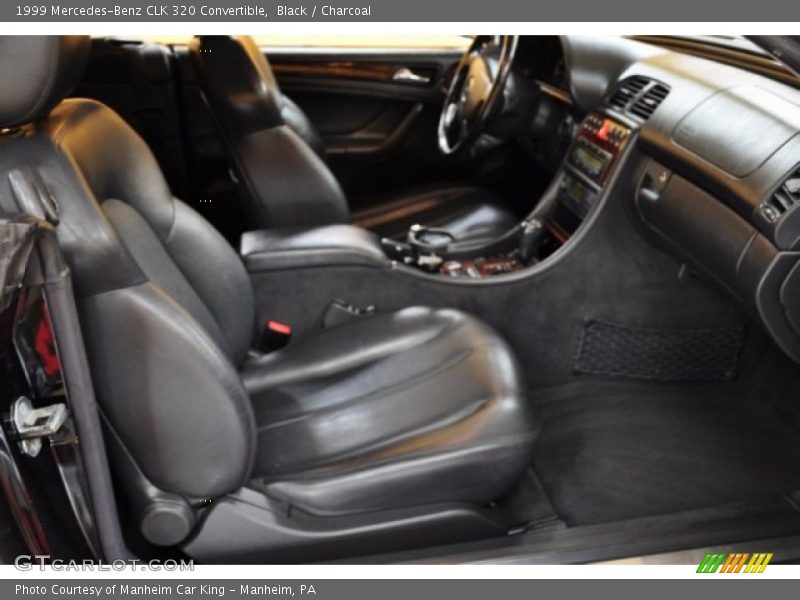 Black / Charcoal 1999 Mercedes-Benz CLK 320 Convertible