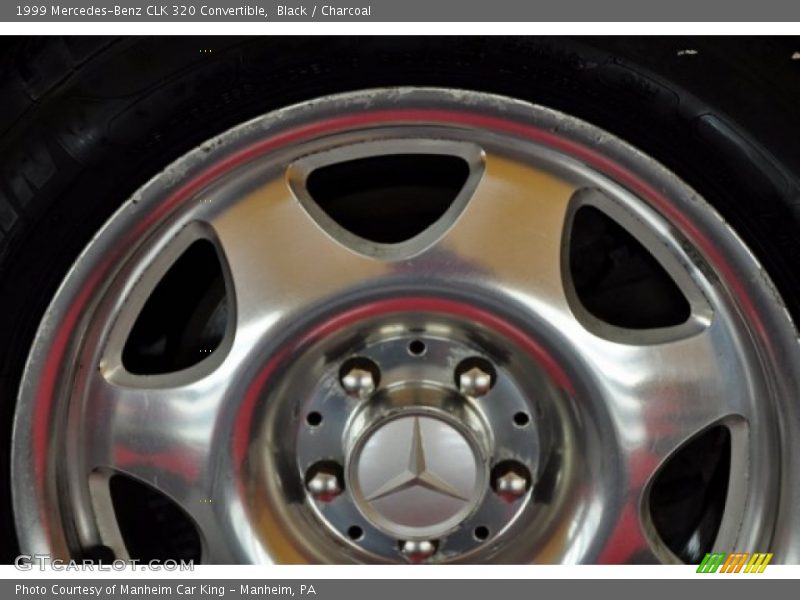 Black / Charcoal 1999 Mercedes-Benz CLK 320 Convertible