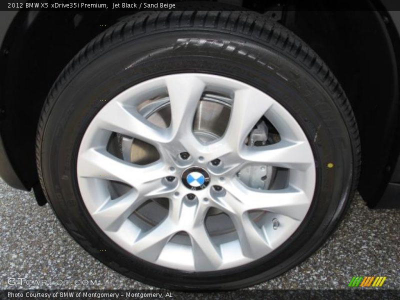  2012 X5 xDrive35i Premium Wheel
