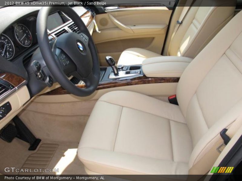  2012 X5 xDrive35i Premium Sand Beige Interior