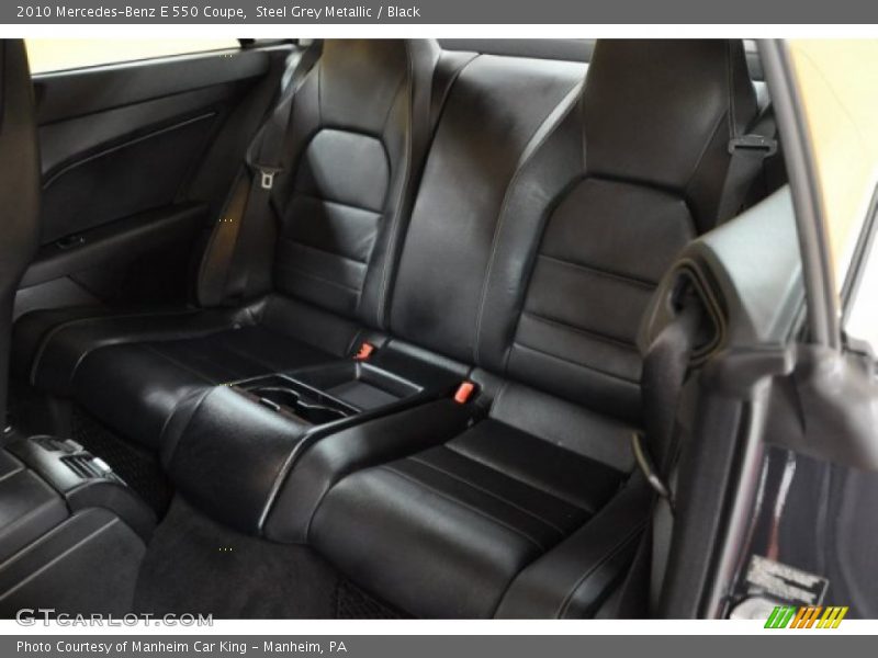  2010 E 550 Coupe Black Interior