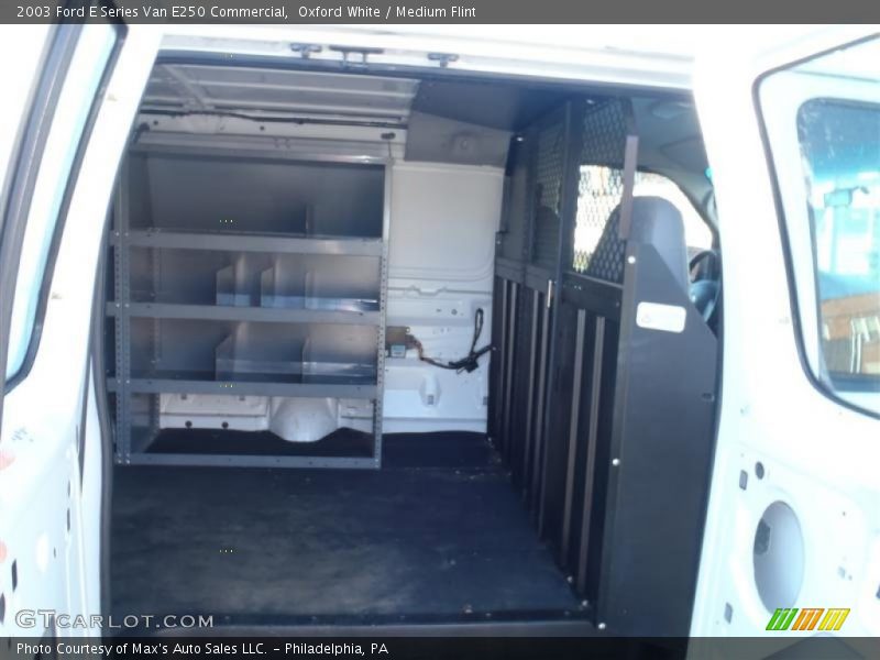 Oxford White / Medium Flint 2003 Ford E Series Van E250 Commercial