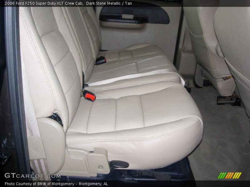 Dark Stone Metallic / Tan 2006 Ford F250 Super Duty XLT Crew Cab
