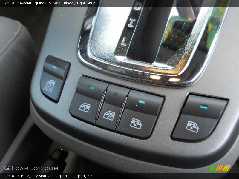 Black / Light Gray 2008 Chevrolet Equinox LS AWD