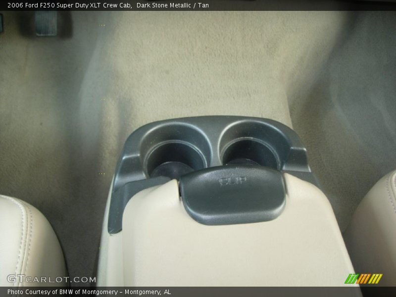 Dark Stone Metallic / Tan 2006 Ford F250 Super Duty XLT Crew Cab