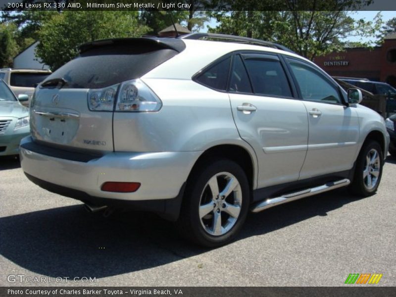 Millinnium Silver Metallic / Light Gray 2004 Lexus RX 330 AWD