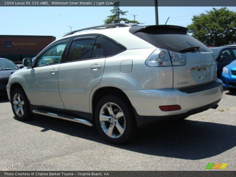 Millinnium Silver Metallic / Light Gray 2004 Lexus RX 330 AWD