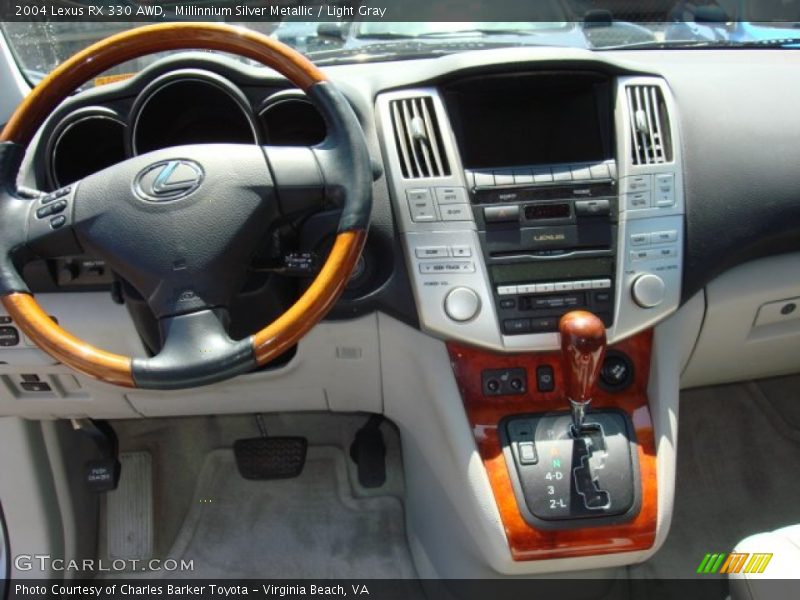 Millinnium Silver Metallic / Light Gray 2004 Lexus RX 330 AWD