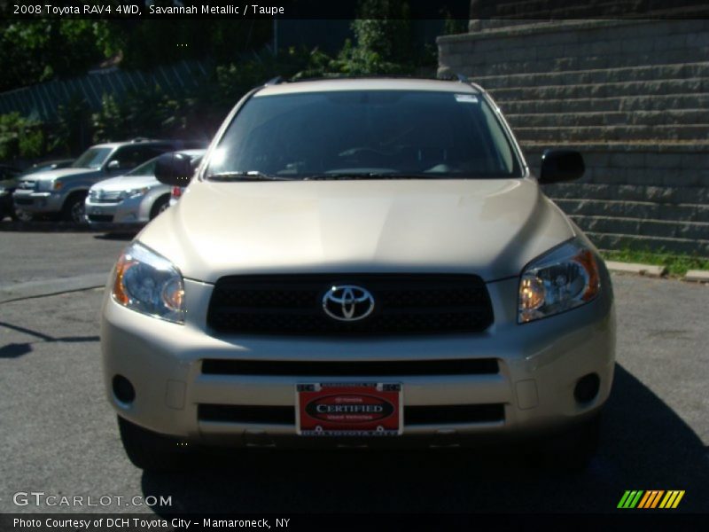 Savannah Metallic / Taupe 2008 Toyota RAV4 4WD