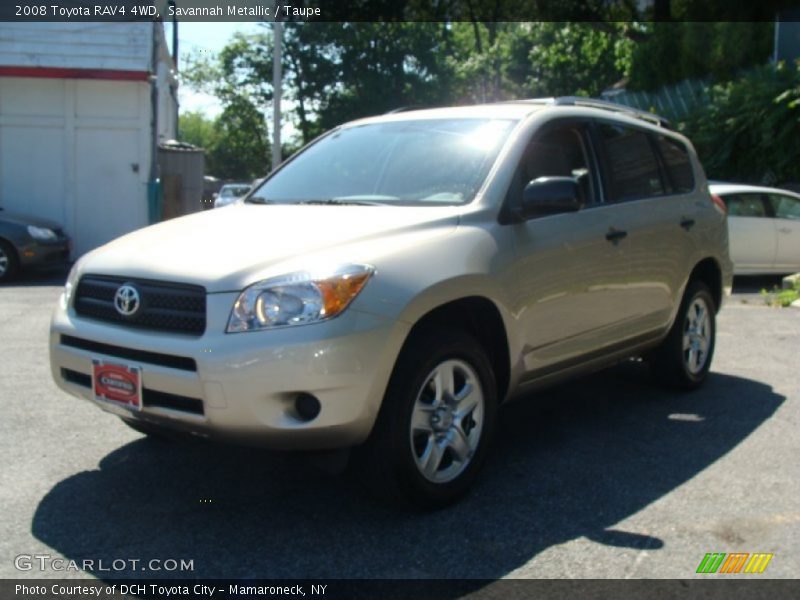 Savannah Metallic / Taupe 2008 Toyota RAV4 4WD