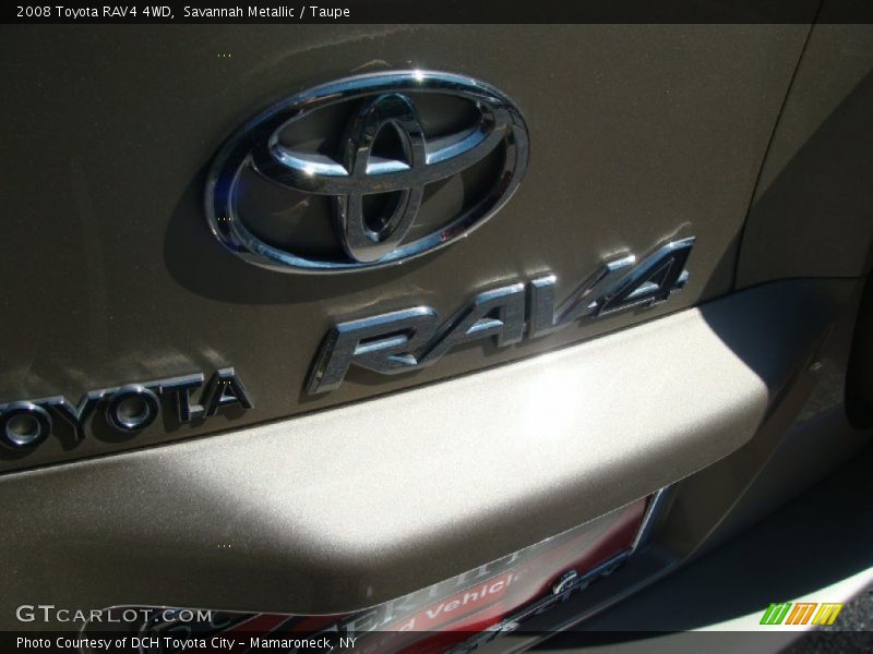 Savannah Metallic / Taupe 2008 Toyota RAV4 4WD