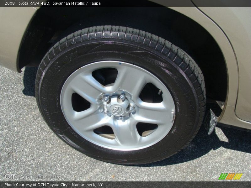 Savannah Metallic / Taupe 2008 Toyota RAV4 4WD