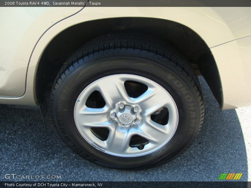 Savannah Metallic / Taupe 2008 Toyota RAV4 4WD
