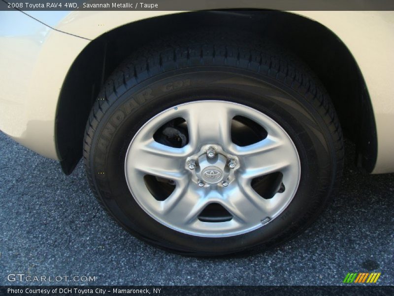 Savannah Metallic / Taupe 2008 Toyota RAV4 4WD