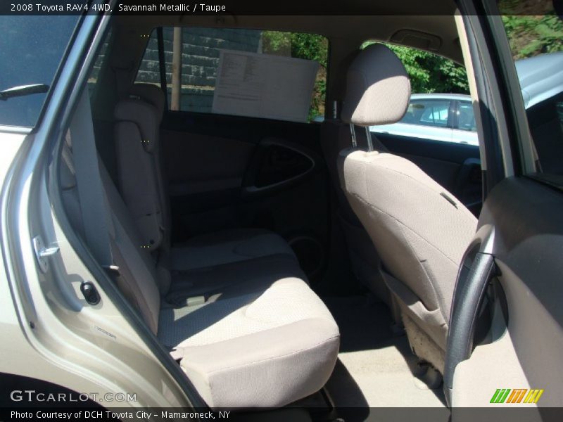 Savannah Metallic / Taupe 2008 Toyota RAV4 4WD
