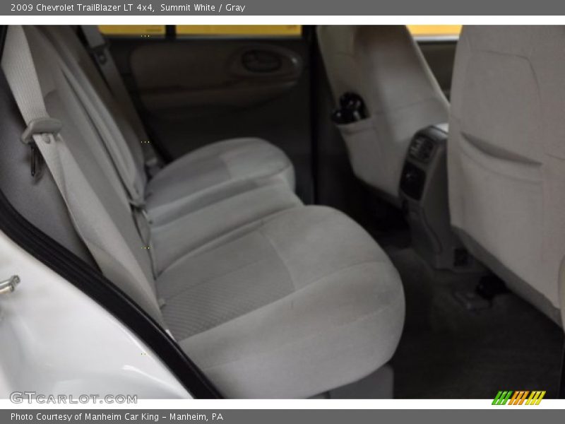 Summit White / Gray 2009 Chevrolet TrailBlazer LT 4x4