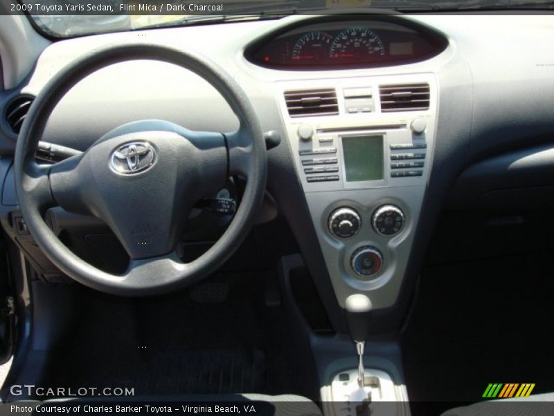 Flint Mica / Dark Charcoal 2009 Toyota Yaris Sedan