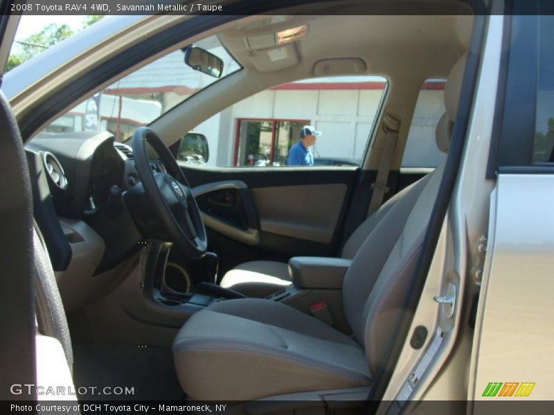 Savannah Metallic / Taupe 2008 Toyota RAV4 4WD