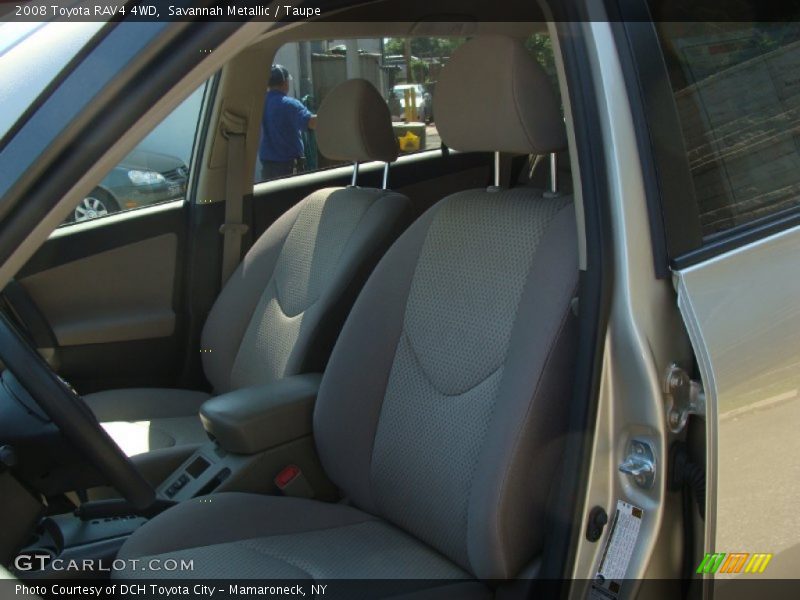 Savannah Metallic / Taupe 2008 Toyota RAV4 4WD